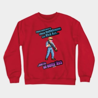 All Outta Ass Crewneck Sweatshirt